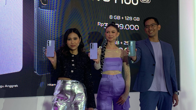 Launching Vivo Y100 5G. Foto: Habib Allbi Ferdian/kumparan