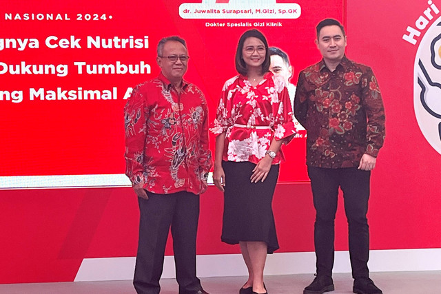 Diskusi Hari Gizi yang digelar Sarihusada di Jakarta Pusat, Kamis (25/1/2024). Foto: Nabilla Fatiara/kumparan