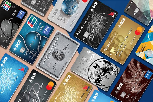 Ilustrasi kartu debit BCA. Foto: BCA