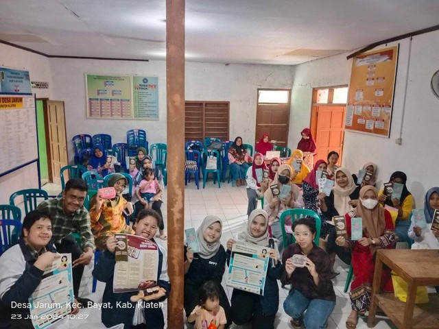Mahasiswa UNDIP Melakukan Kegiatan KKN di Desa Jarum, Bayat, Klaten.