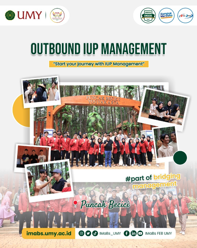 Outbound IUP Manajemen. Sumber: Instagram IUP Manajemen FEB UMY