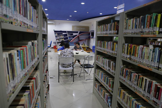 Perpustakaan Kota Surabaya di kompleks Balai Pemuda. Foto: Diskominfo Surabaya