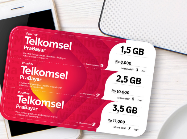 Ilustrasi paket internet Telkomsel. Foto: Telkomsel 