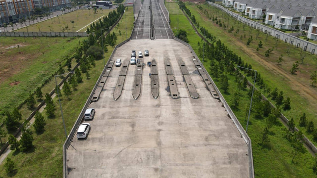 Ruas tol Padaleunyi. Foto: Dok. Jasamarga Metropolitan Tollroad