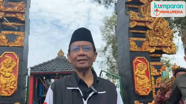 Mahfud MD umumkan mundur dari Kabinet Jokowi. Foto: kumparan