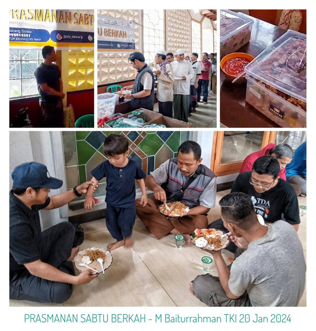 TDA Bandung Gelar Program Prasmanan Sabtu Berkah