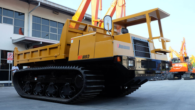 Emiten distributor alat berat Hitachi di Indonesia, PT Hexindo Adiperkasa Tbk (HEXA). Foto: Hexindo Adiperkasa