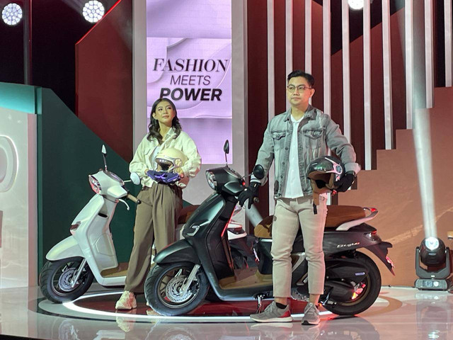 PT Astra Honda Motor (AHM) resmi meluncurkan motor skutik Honda Stylo 160 di Cikarang, Bekasi, Jumat (2/2/2024). Foto: Sena Pratama/kumparan