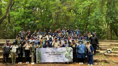 Departemen Arsitektur Lanskap IPB Adakan Pelatihan i-Tree Eco di Hutan Kota