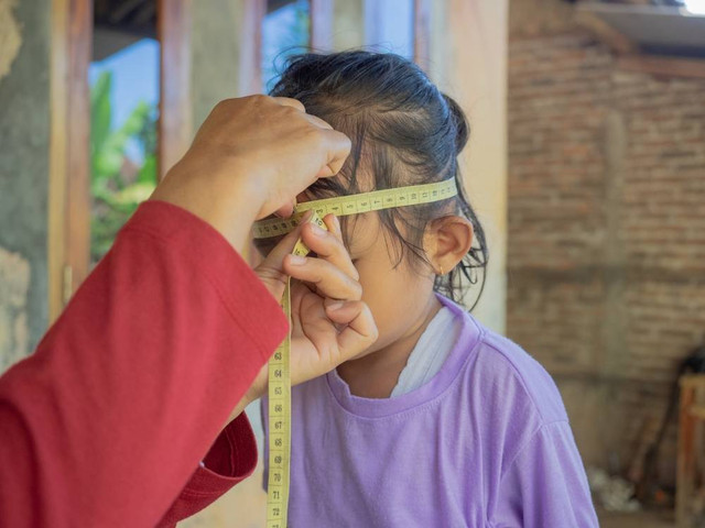 Ilustrasi anak stunting. Foto: Shutterstock