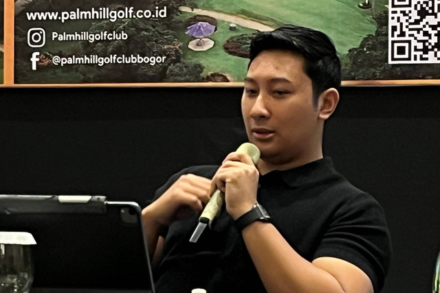 Darma Mangkuluhur selaku Komisaris PT Intra GolfLink Resorts. Foto:  Ave Airiza Gunanto/kumparan