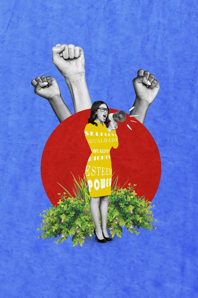 Ilustrasi perempuan dalam politik. Foto: Roman Samborskyi/Shutterstock