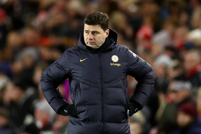 Pelatih Chelsea Mauricio Pochettino Foto: Carl Recine/REUTERS