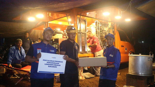 DT Peduli Bantu Terdampak Longsor di Sukabumi