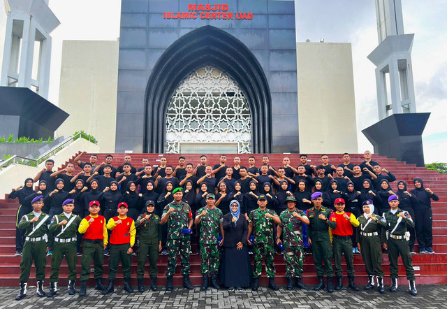 Menwa Universitas Ahmad Dahlan (UAD) jadi tuan rumah dalam kegiatan Latihan Gabungan (Latgab) Menwa se-DIY (Dok. Istimewa)