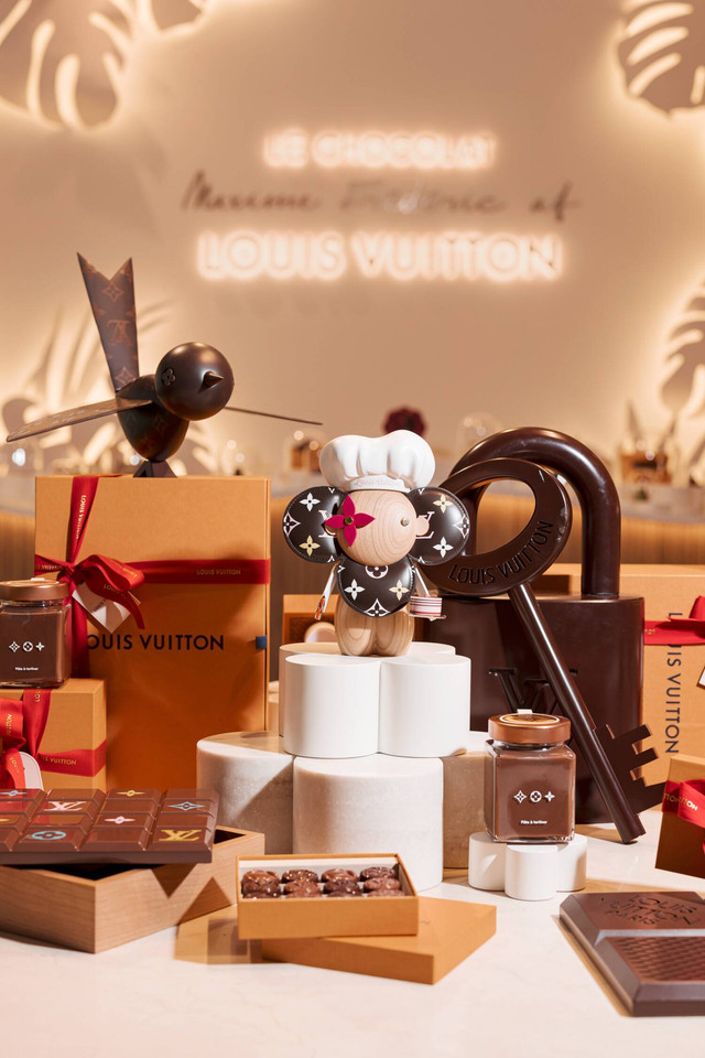 Louis Vuitton membuka toko cokelat di Marina Bay Sands Singapura (7/2/24). Foto: Dok. website Louis Vuitton