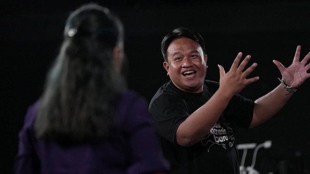Sutradara Film dokumenter 'Dirty Vote', Dandhy Dwi Laksono. Foto: Dok. Dokumentasi Dirty Vote untuk Pers