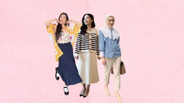 5 Inspirasi OOTD untuk Tampil Beda saat Nyoblos ke TPS Pemilu 2024. Foto: Instagram @abellyc - Dok. Tokopedia - Instagram @kiaraleswara