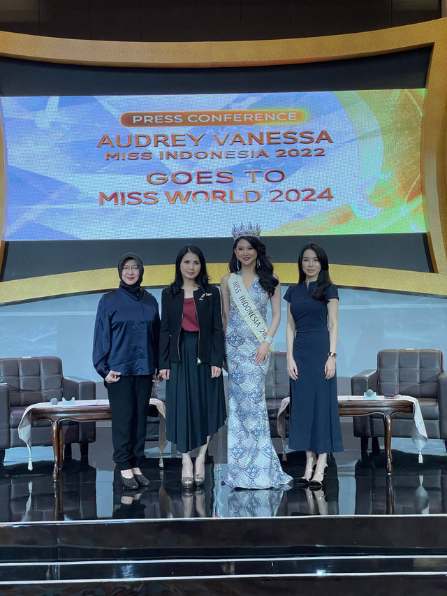 Miss Indonesia 2022, Audrey Vanessa Bakal Unjuk Gigi di Miss World 2024. Foto: Dok. MNC