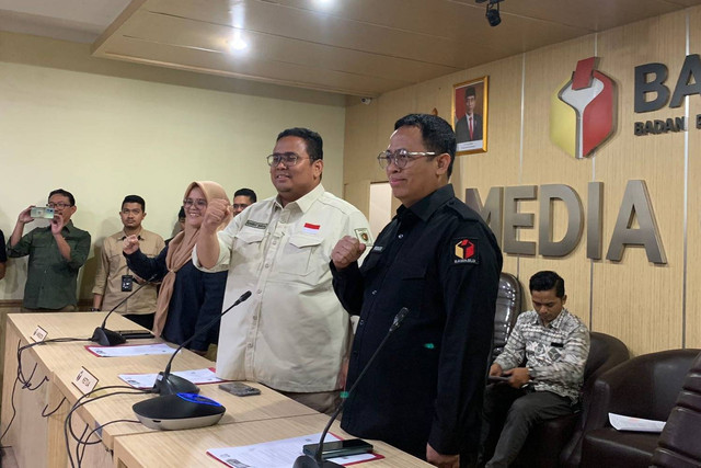 Konferensi pers Bawaslu soal pemungutan dan penghitungan suara di Media Center Bawaslu, Jakarta, Kamis (15/2/2024). Foto: Luthfi Humam/kumparan