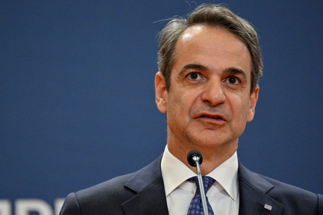 PM Yunani, Kyriakos Mitsotakis.