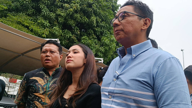 Tamara Tyasmara menjalani pemeriksaan psikologi forensik di Polda Metro Jaya, Jakarta, Kamis (15/2/2024). Foto: Giovanni/kumparan