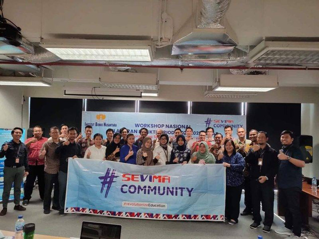 Foto: Workshop Nasional SEVIMA di Jakarta.