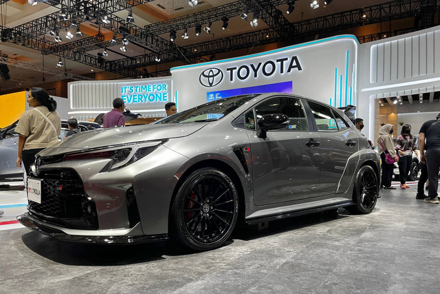Toyota GR Corolla di IIMS 2024. Foto: kumparan