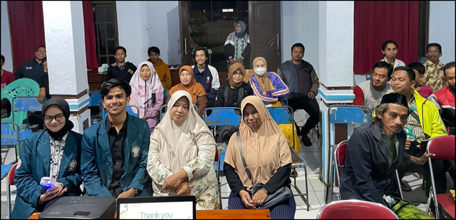 Sosialisasi kepada Masyarakat Desa Banjarejo, Kec. Karanganyar, Kab. Pekalongan