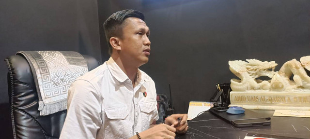 Kasat Reskrim Polres Jember, AKP Abid Uwais Al Qarni. Dok: kumparan