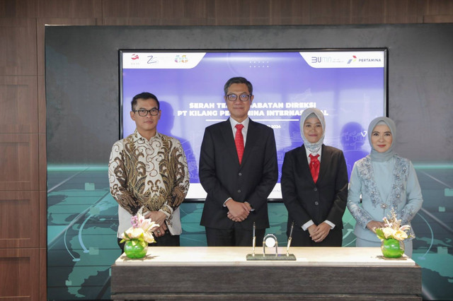 Pergantian dua direktur PT Kilang Pertamina Internasional (KPI).
