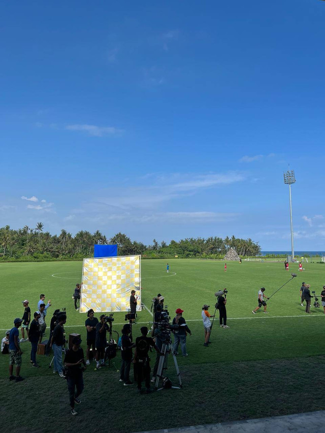 Lokasi syuting film Forza di Bali United Training Centre, Bali. Foto: D.N Mustika Sari/kumparan