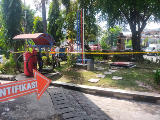 Tangki Pertamax SPBU di Bali Terbakar Foto: Denita BR Matondang/kumparan