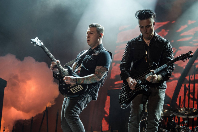 Avenged Sevenfold. Foto: Yasuyoshi Chiba/AFP