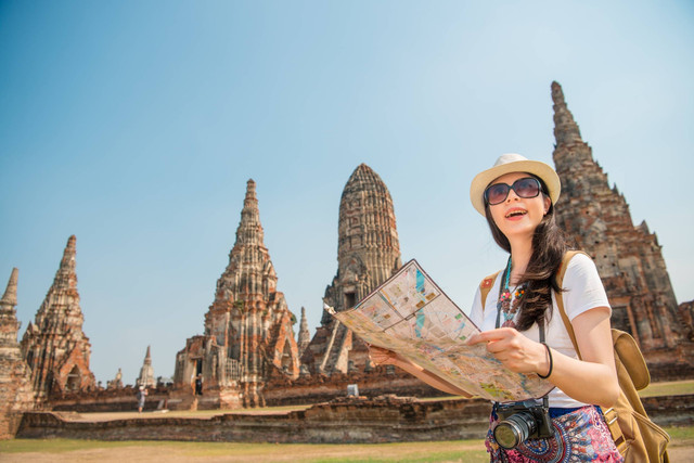 Ilustrasi turis di Thailand. Foto: PR Image Factory/Shutterstock