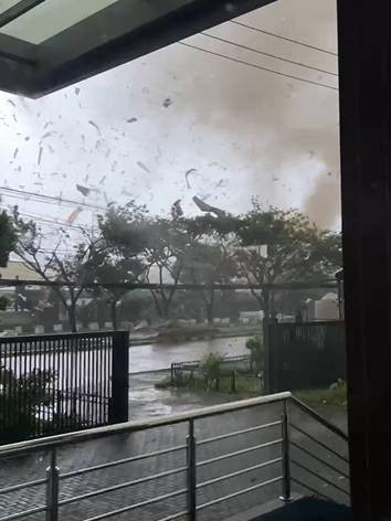 Bencana puting beliung terjang Kabupaten Bandung dan Kabupaten Sumedang pada Rabu (21/2/2024). Foto: Dok. Istimewa