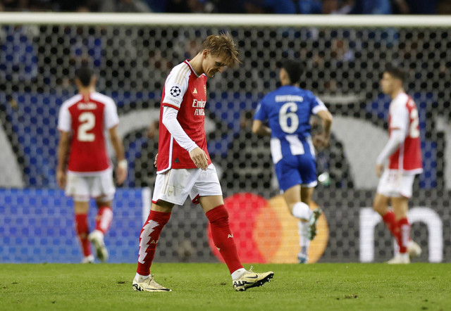 Porto vs Arsenal di Liga Champions. Dok Peter Cziborra/Reuters