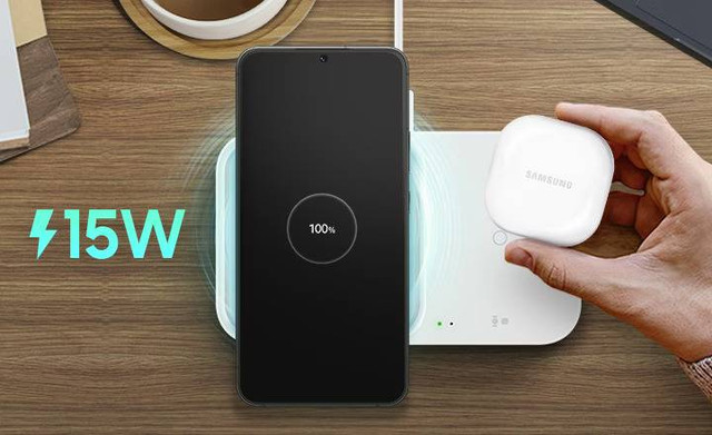 HP Samsung dengan Wireless Charging. Foto: Samsung 