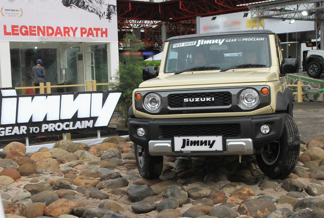 Rasakan keseruan offroad dengan Suzuki Jimny 5-door di IIMS 2024. Foto: dok. Suzuki