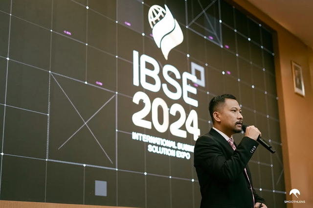 Ketua Panitia IBSE, Adit Setiawan, saat melaunching acara IBSE di Hotel Grand Tjokro Yogyakarta, Selasa (20/2). Foto: Dok. IBSE