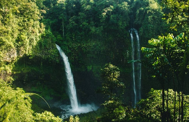 Ilustrasi Curug Cilengkrang, Bukan Tempat Sebenarnya                          Sumber Unsplash/Hamzah Hanafi