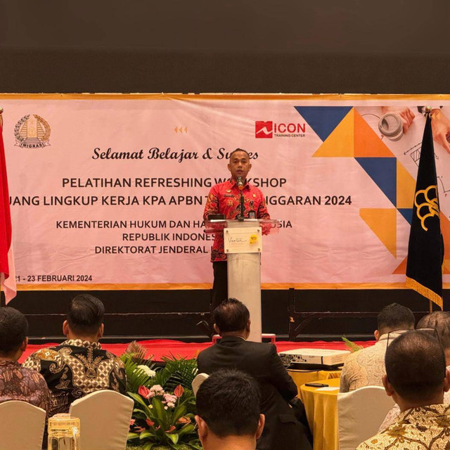 Pelatihan Refreshing Workshop Ruang Lingkup Kerja KPA APBN Tahun Anggaran 2024