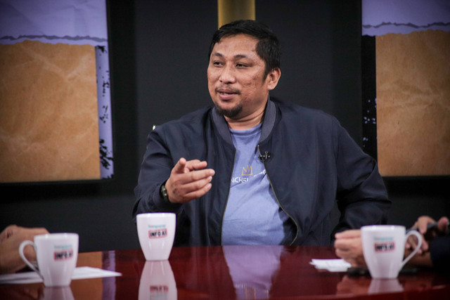 Pakar Hukum Tata Negara, Feri Amsari, dalam program Info A1 kumparan. Foto: Jamal Ramadhan/kumparan