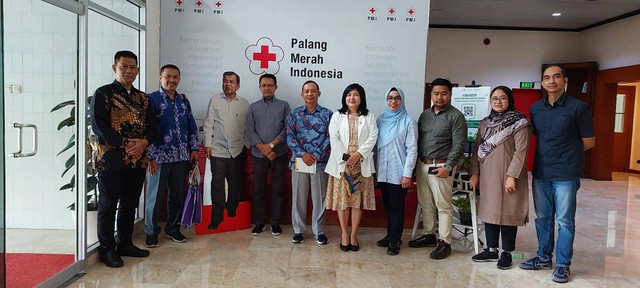 Universitas Muhammadiyah Malang menawarkan kerjasama psikososial dan tehnologi saat bencana kepada Palang Merah Indonesia 21 Februari 2024
