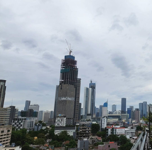 View Kota Jakarta Pusat/Sumber: Pribadi