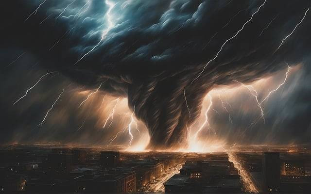 Ilustrasi dampak angin puting beliung. Sumber foto: Pixabay.com