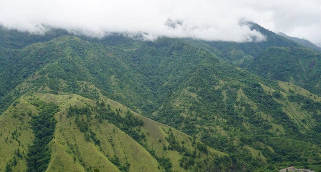 Gunung Wayang. Foto hanyalah ilustrasi bukan tempat sebenarnya. Sumber: Unsplash/Madrosah Sunnah