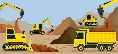 Ilustrasi Pertambangan. Foto : Shutterstock.com/MuchMania