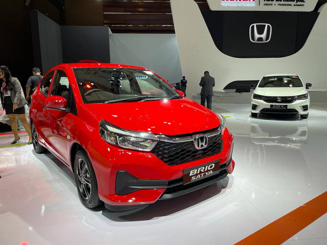 Honda Brio di IIMS 2024. Foto: Sena Pratama/kumparan