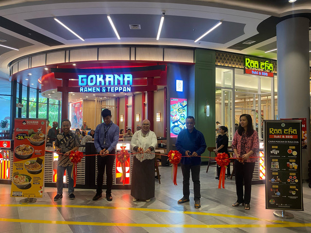 Gokana Ramen & Tepan hadir di Gaia Mall Pontianak. Foto: Rizky Prapurna Bakti